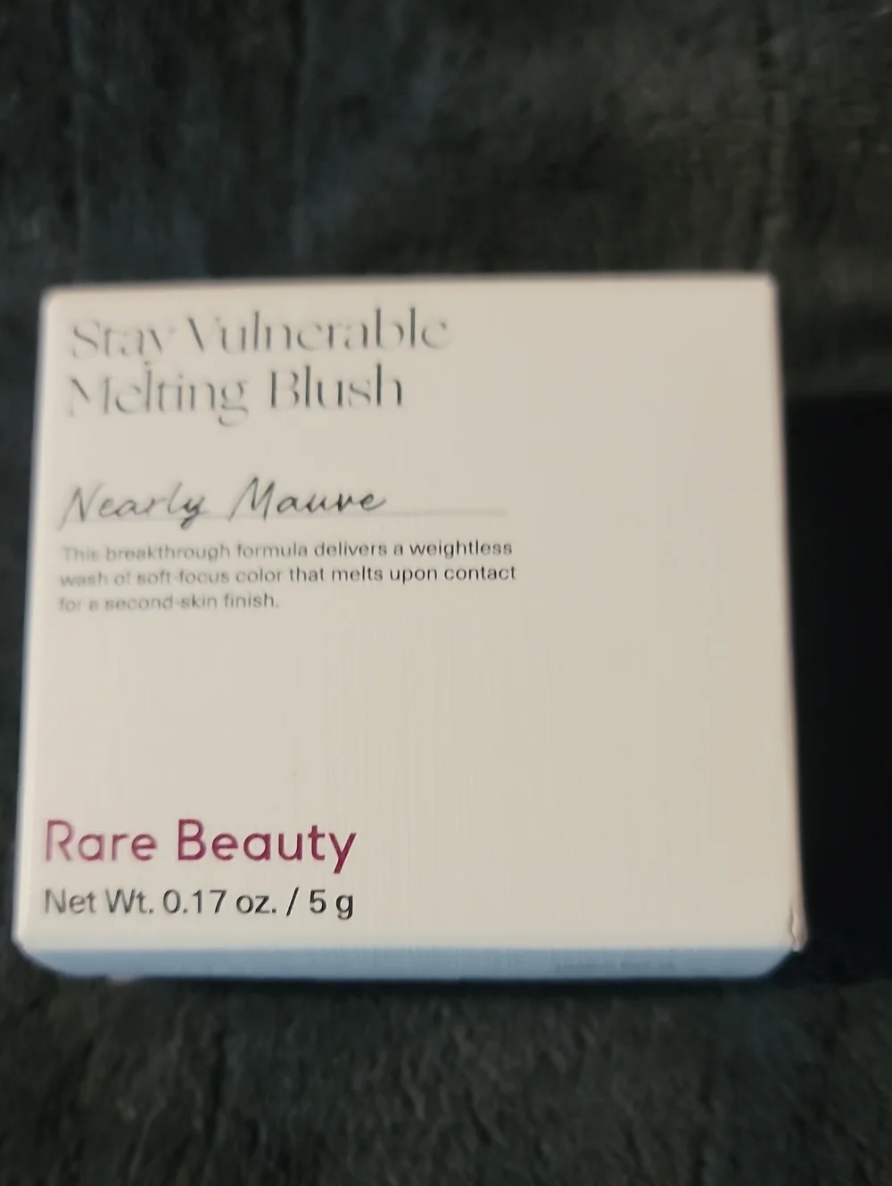 NEW IN BOX RARE BEAUTY Stay Vulnerable Melting Blush in Nearly Mauve (True Mauve